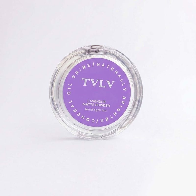 TVLV Lavender Matte Powder — Oil Control Setting Powder